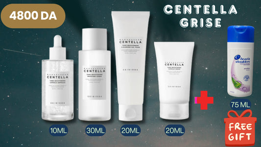 روتين ضد التصبغات - CENTELLA GRISE - ROUTINE ANTI TACHES PIGMENTAIRE + 75ML SHAMPOING OFFERT